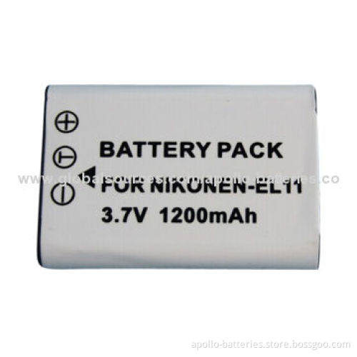 Battery for Nikon EN-EL11, 3.7V, 1200mAh